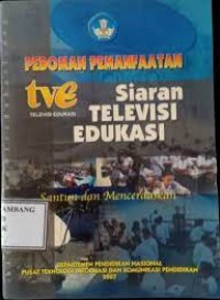 Image of Pedoman Pemanfaatan Siaran Televisi Edukasi